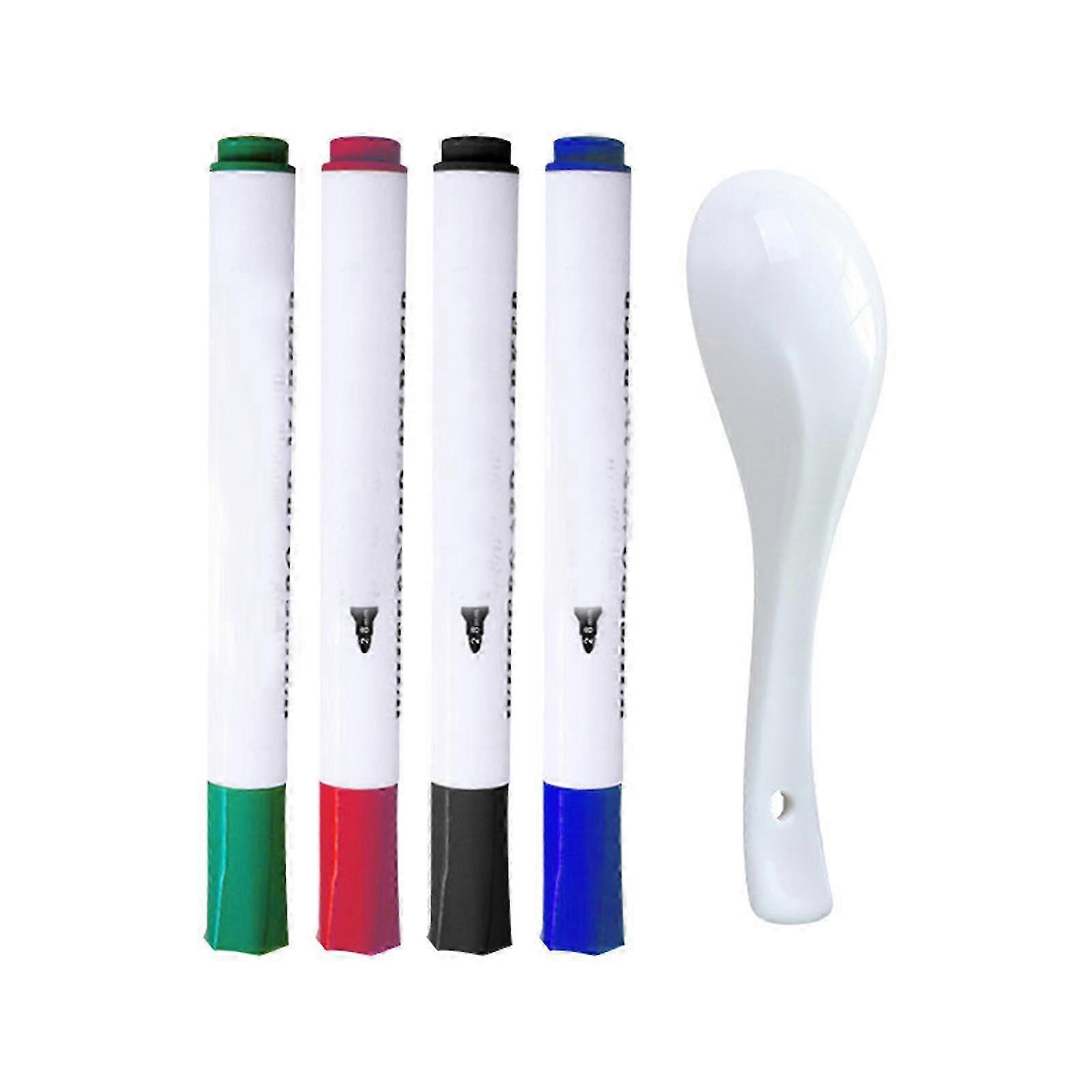 2025 Floating Pen Pens Erasable Marker Spoon 14.5cm Teaching Tools No Ink Leakage Writes Smoothly Quick-drying Crayons