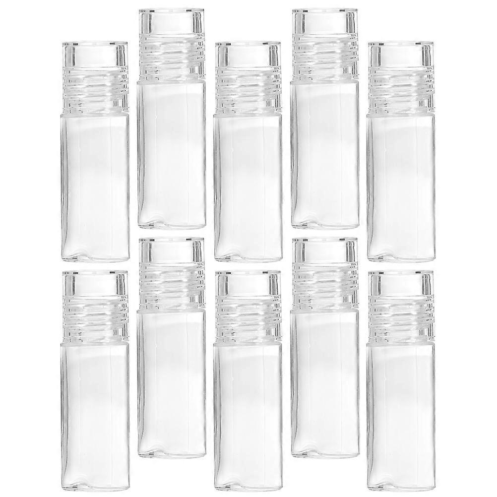 Transparent Portable Plastic Powder Container for Travel with Open Hole Design 3ml