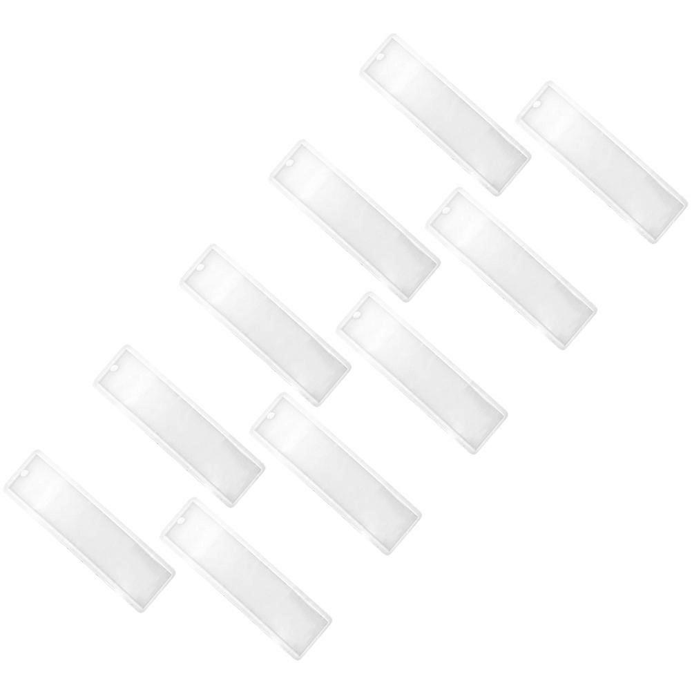 10pcs Bookmark for Epoxy Crafting Easy Clean DIY Bookmarks Material for Creative Supplies