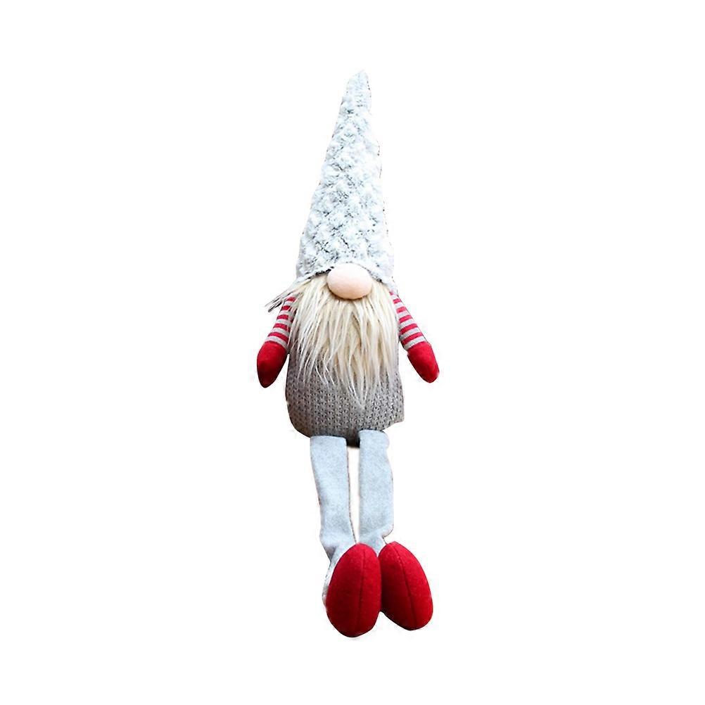 Creative Christmas Figurine Doll Toy For Festive Occasion 15x10x50cm Red Decorative 1Pack