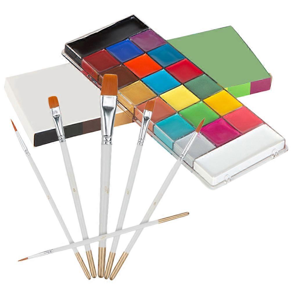 Durable Body Paint For Special Effects Makeup Adults Multi Color Quick-drying Makeup 1 Set