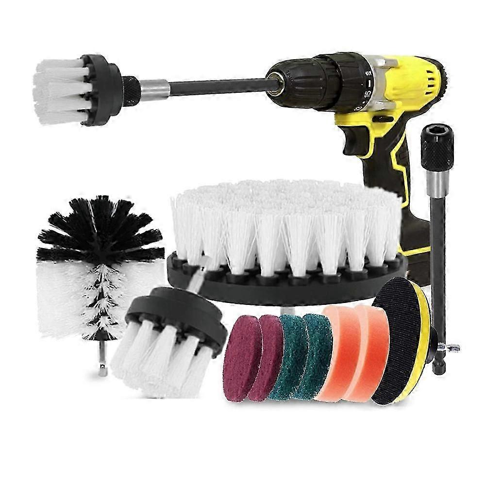 Electric Carpet Brush Drill Kit with Extender A