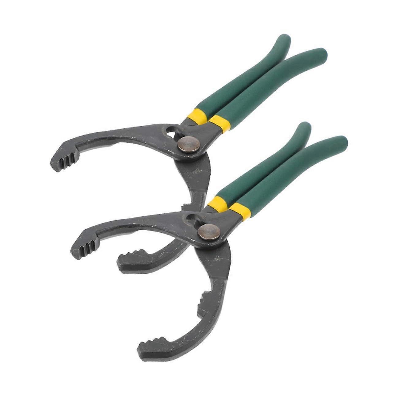Oil Filter Tools 2 Pack Steel Automotive Engine Tools And Accessories Filter Pliers Multi