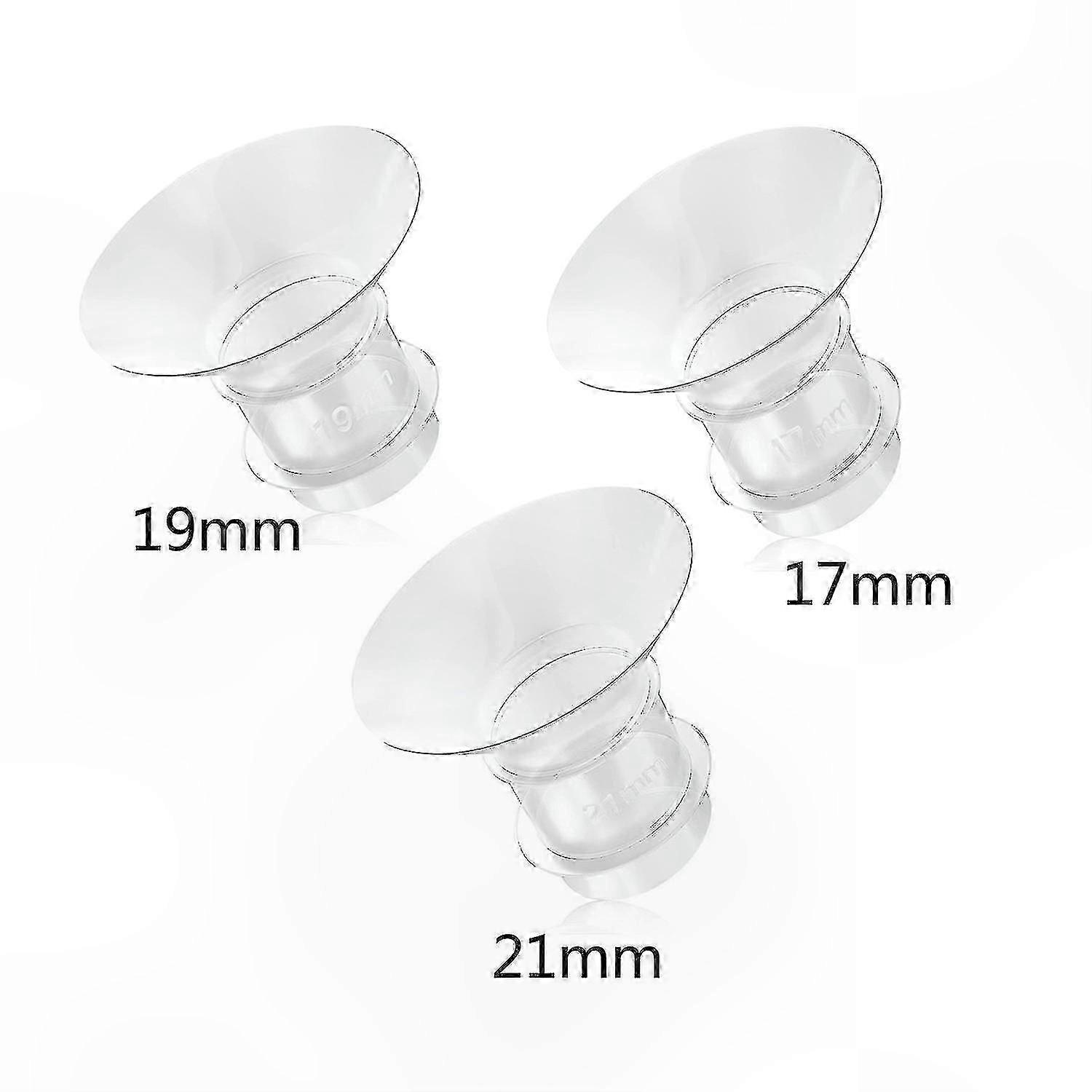 Flange Insert 17mm/19mm/21mm for Breast Pump Accessories Compatible with Multiple Brands