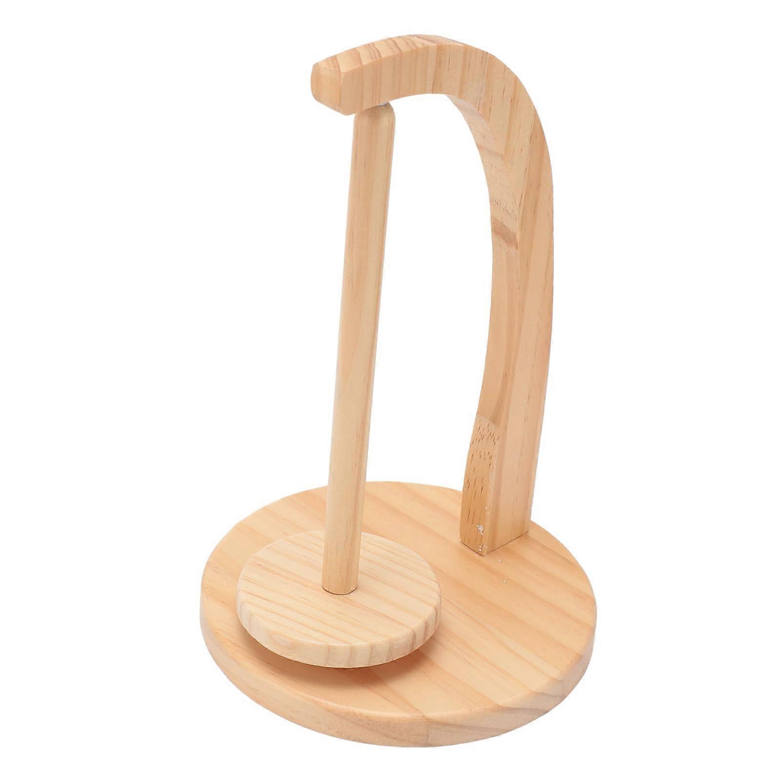 Wooden Yarn Spinner, Rotatable Yarn Ball Holder with Stable Structure (Coffee)