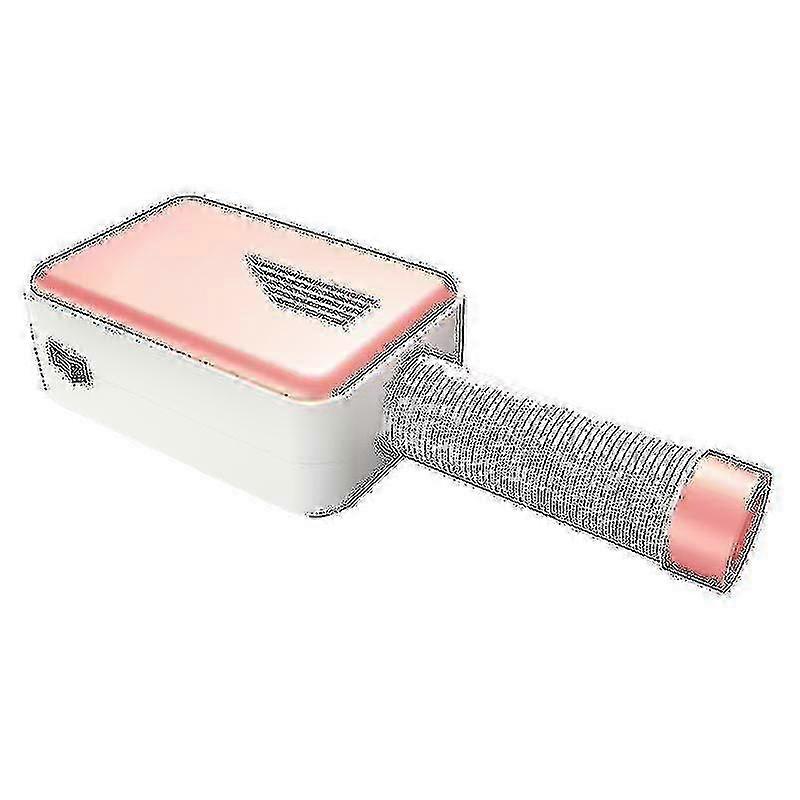 مجفف ملابس كهربائي محمول مع مروحة وسخان ومدفأة سرير ومبيد للعث للاستخدام المنزلي - أزرق