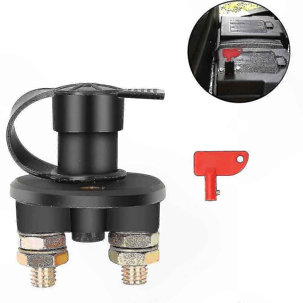 Two-Hole Knob Type Power Off Switch for Car Battery Safety
