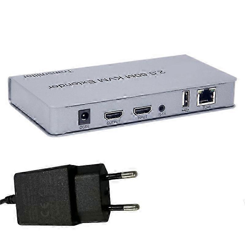 HDMI-compatible KVM USB Extender Audio- Video Extender Over Ethernet Cat5e/6