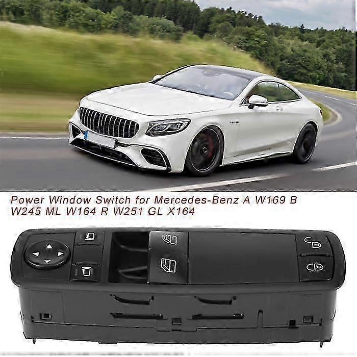 Electric window switch for motorcycle with durable design and easy installation