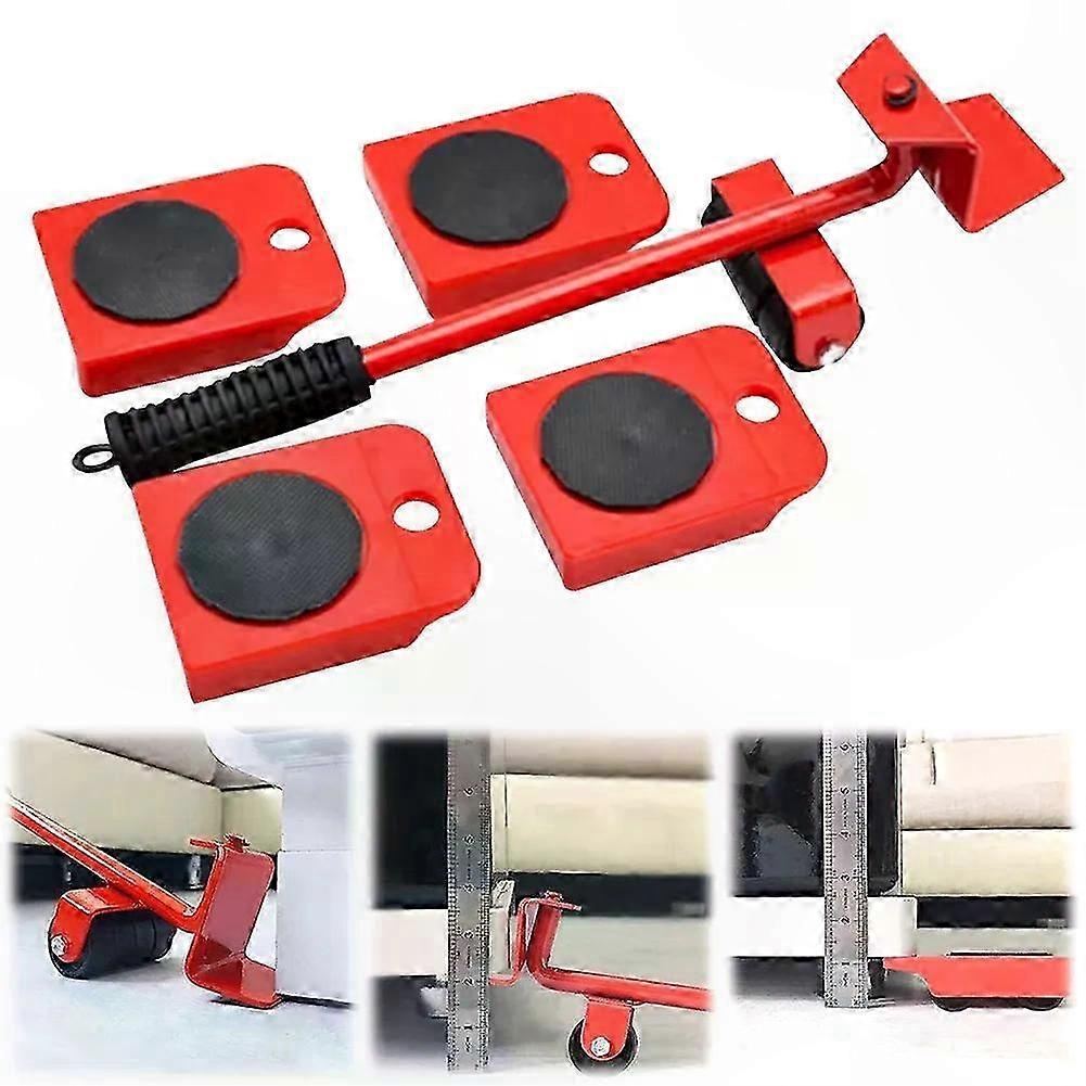 Robust Furniture Mover with Wheels - Lifter and Slider Kit for Heavy Objects