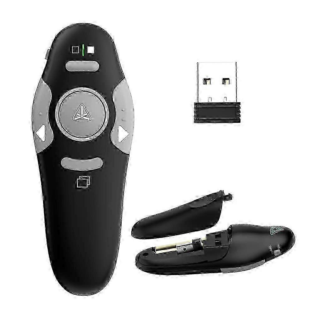 Presentation Clicker Pointer, 328FT Wireless Presenter Remote PPT PowerPoint Clicker, 2.4GHz Presentation Pointer Slide Advancer