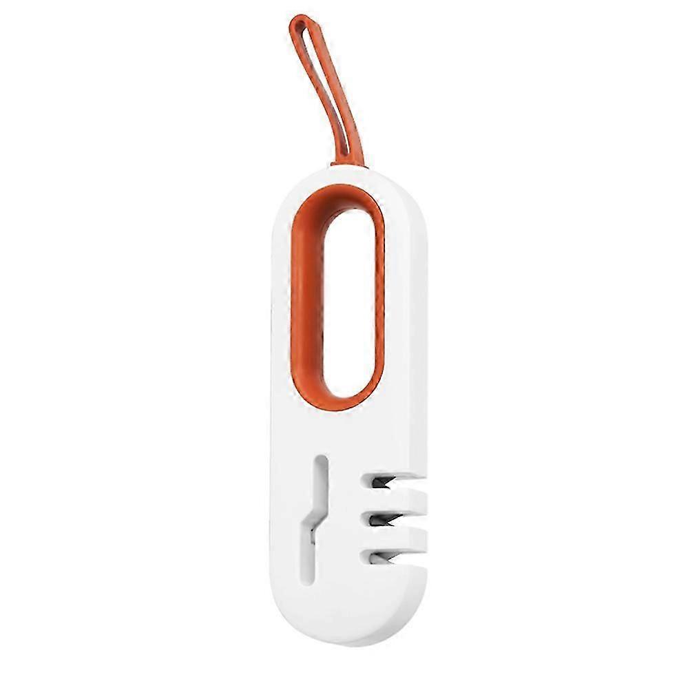 Cute Kitchen 4 Slots Sharpener Multifunctional Home Manual Accessories for Cutter and Scissors Kitchen Sharpening Tool