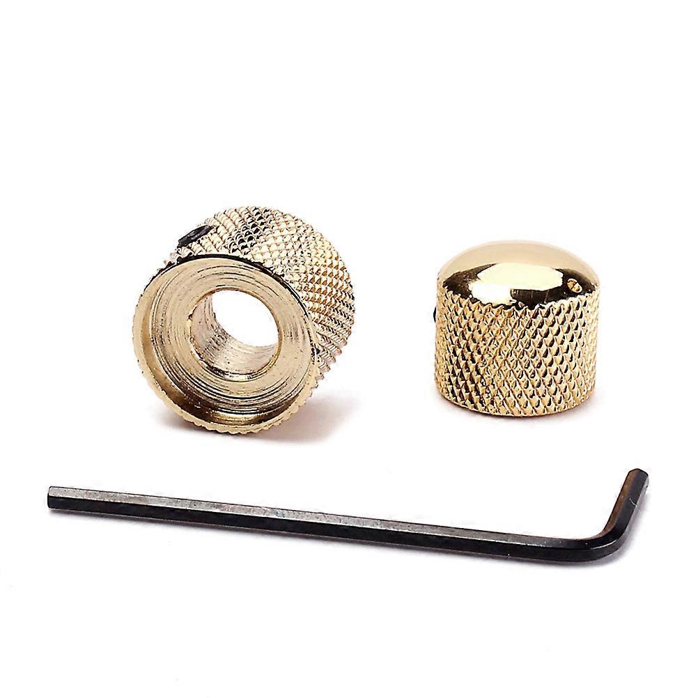 Bass Control Knob 2 in 1 Dual Concentric Volume Tone Blend Control Golden