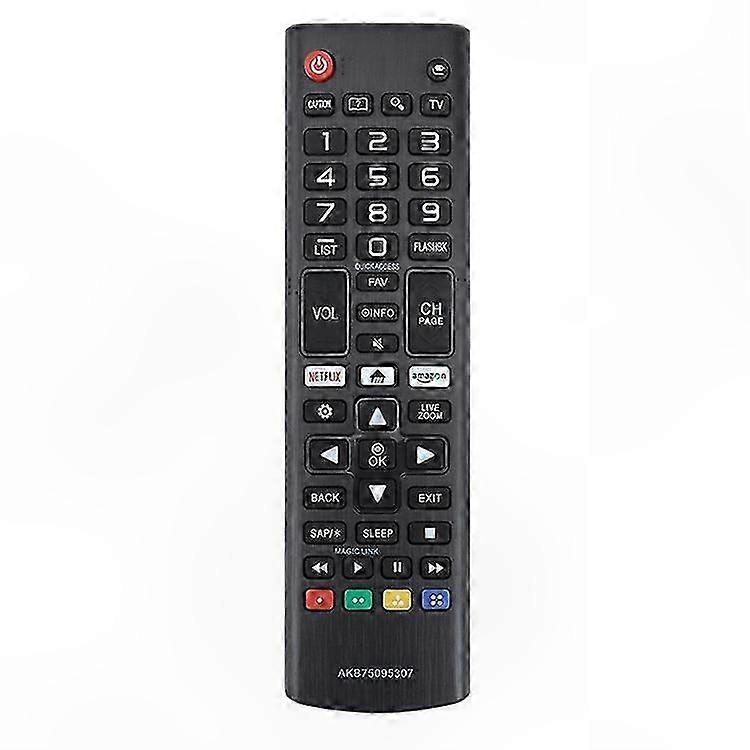 Infrared Remote Control Replacement for LG Smart TVs, Compatible Model AKB75095307