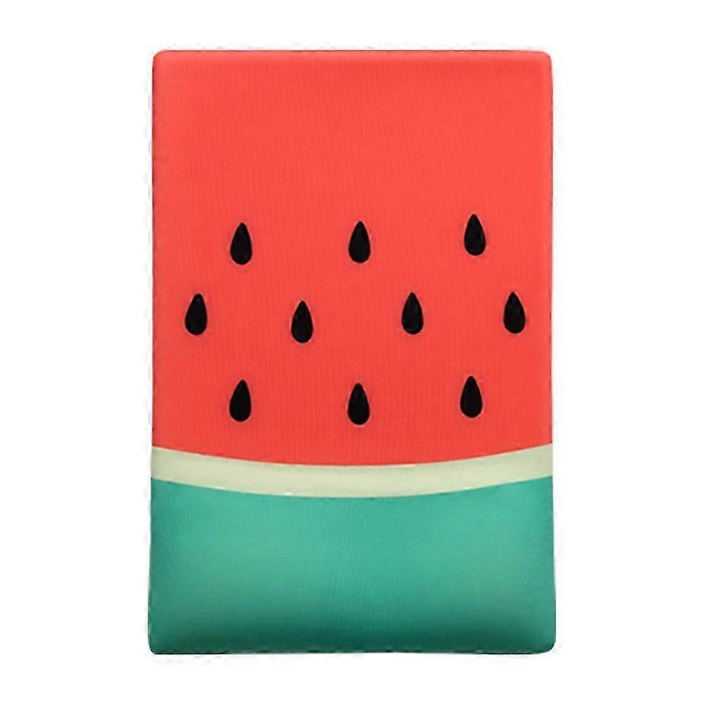 Silica Gel Mouse Pad with Wrist Support,Ergonomic Mouse Pad ,Non-Slip for Home,Office - Watermelon
