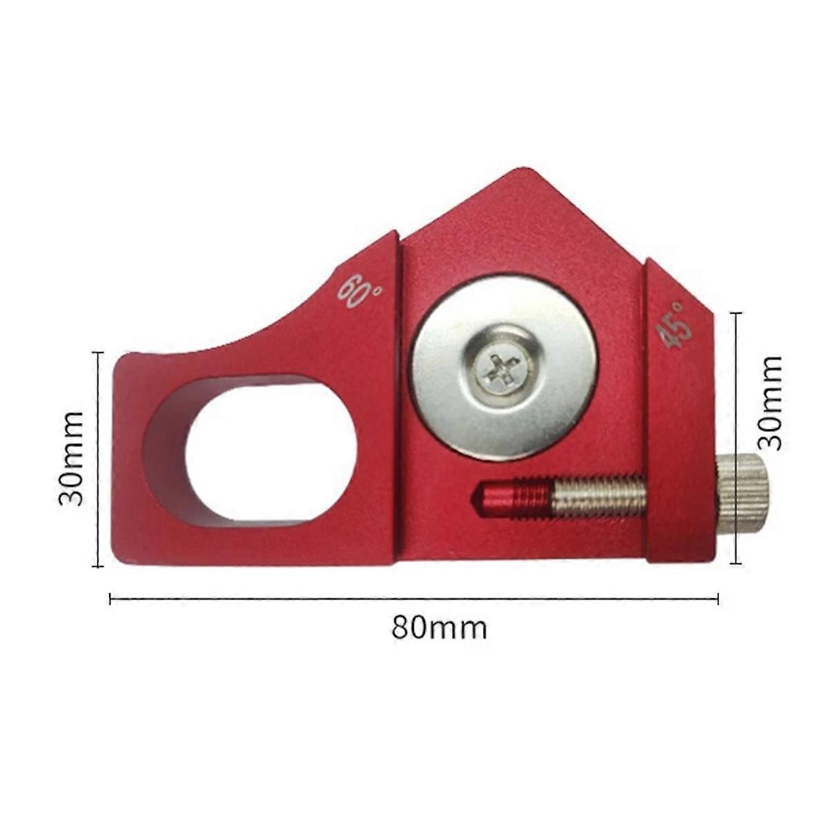 Positioning Block Adjustable Measuring Angle Ruler Marking Tools Woodworker Marking Positioning Tool