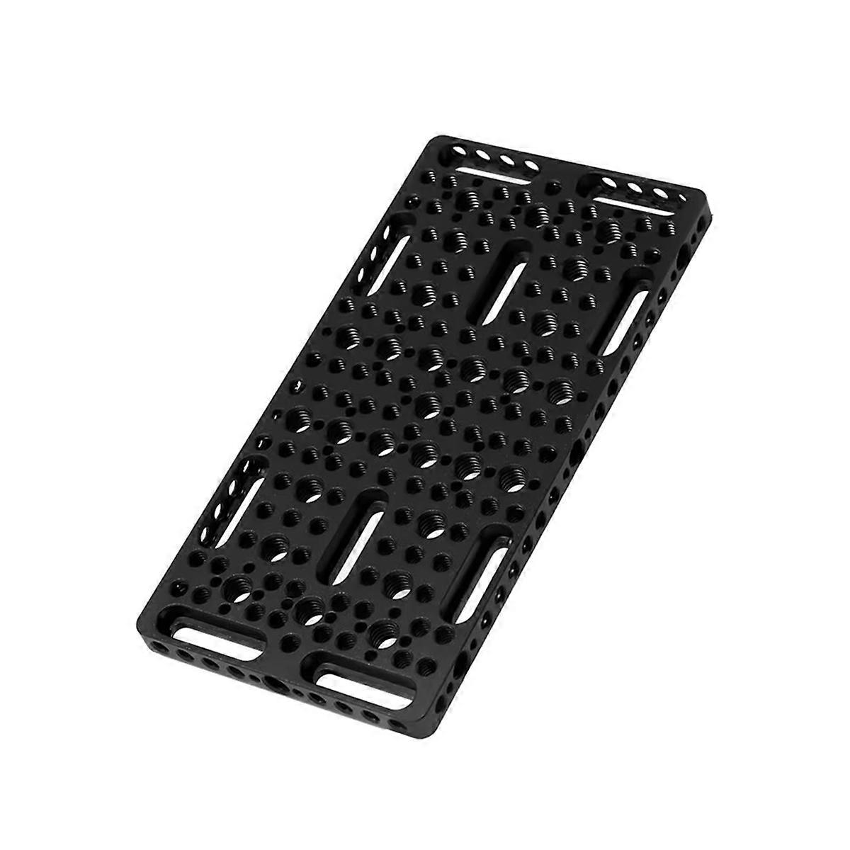 Cheese Plate Quick Release Adapter for Camera Cage Fits 1/4" & 3/8" Threads Quick Release Adapter Pl