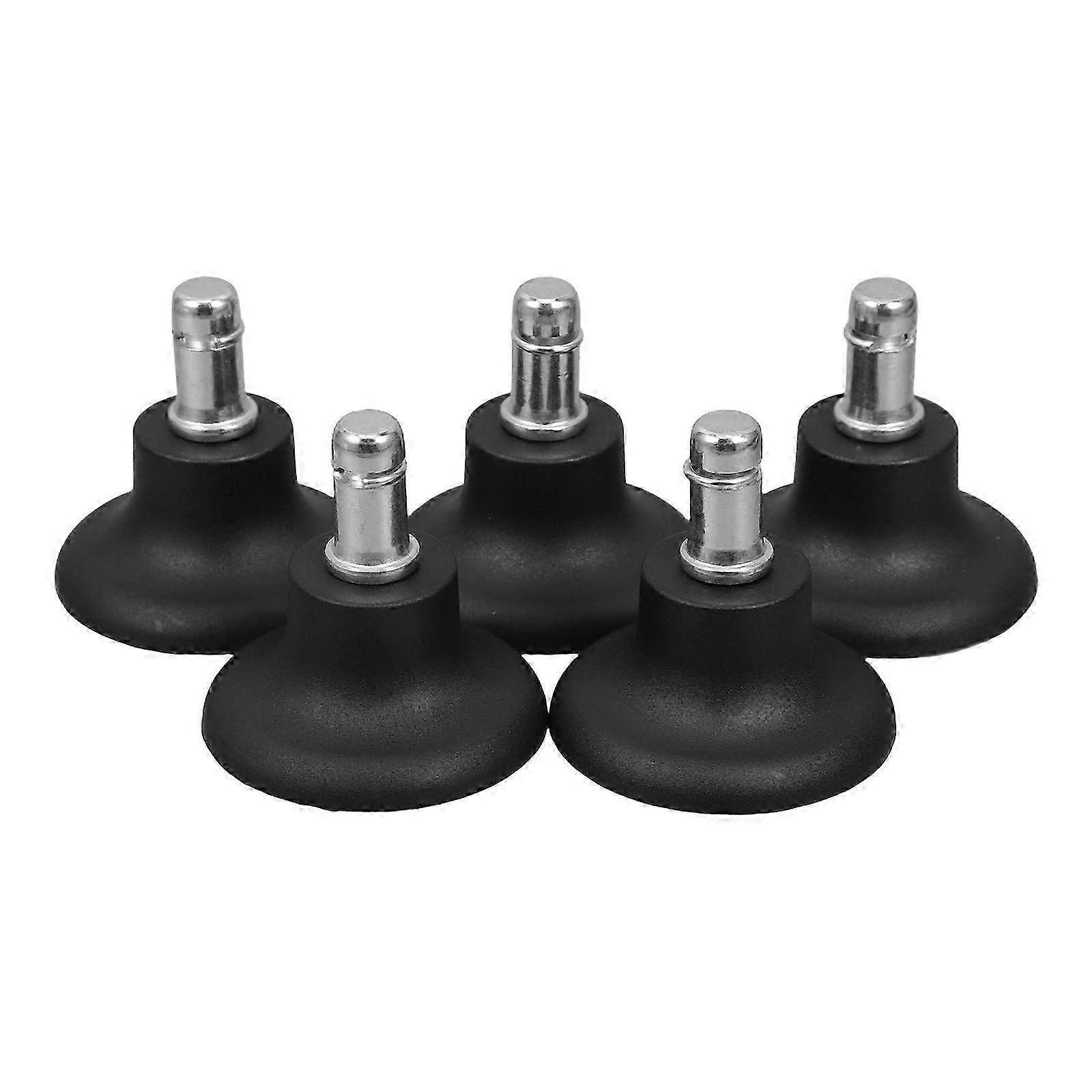 Office Chair Replacement Wheel Bell Glides Replacement Stable Seating for Office Workers 5Pcs