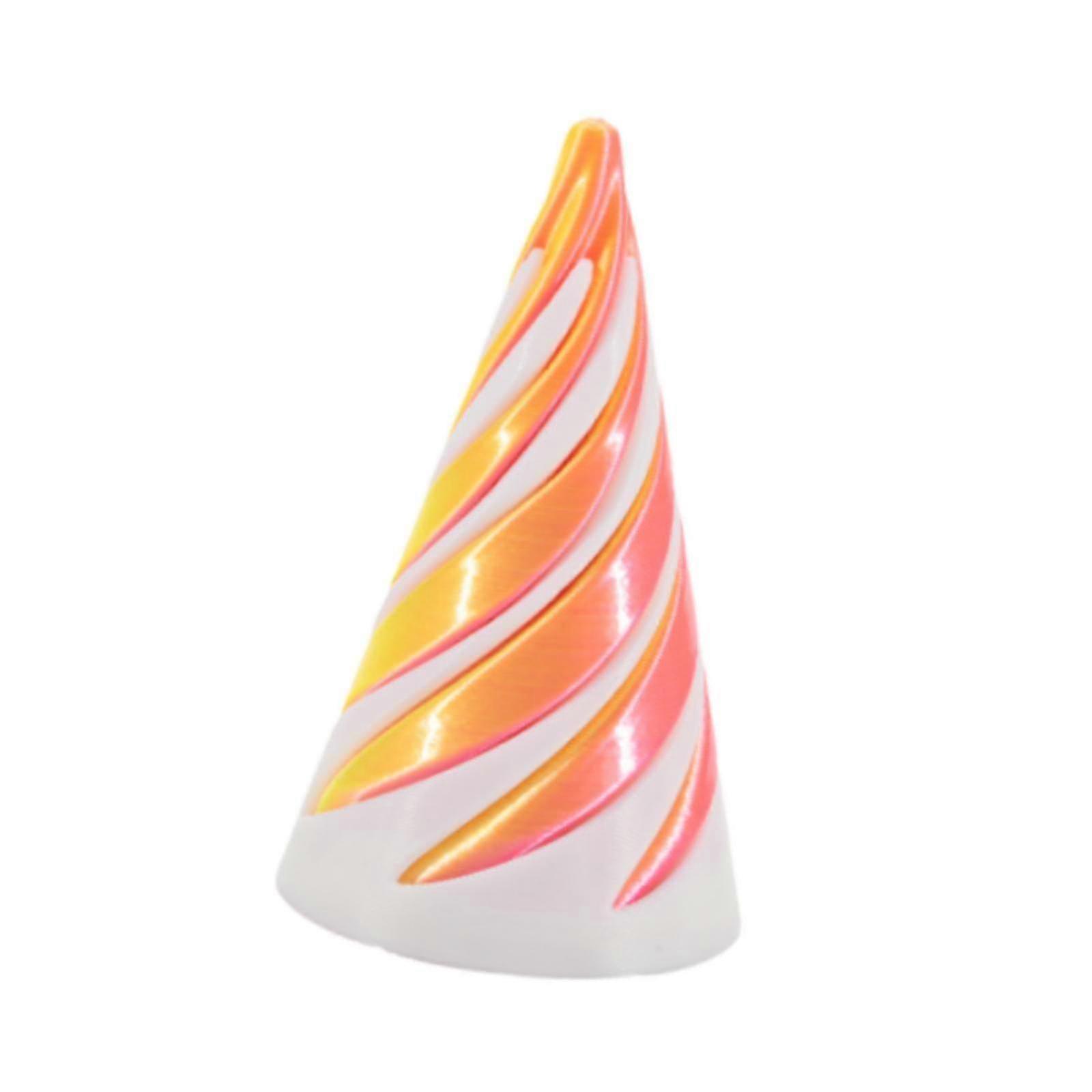 Impossible Cone Impossible Pyramid Mini Cone 3D Printed for Desk Office Home