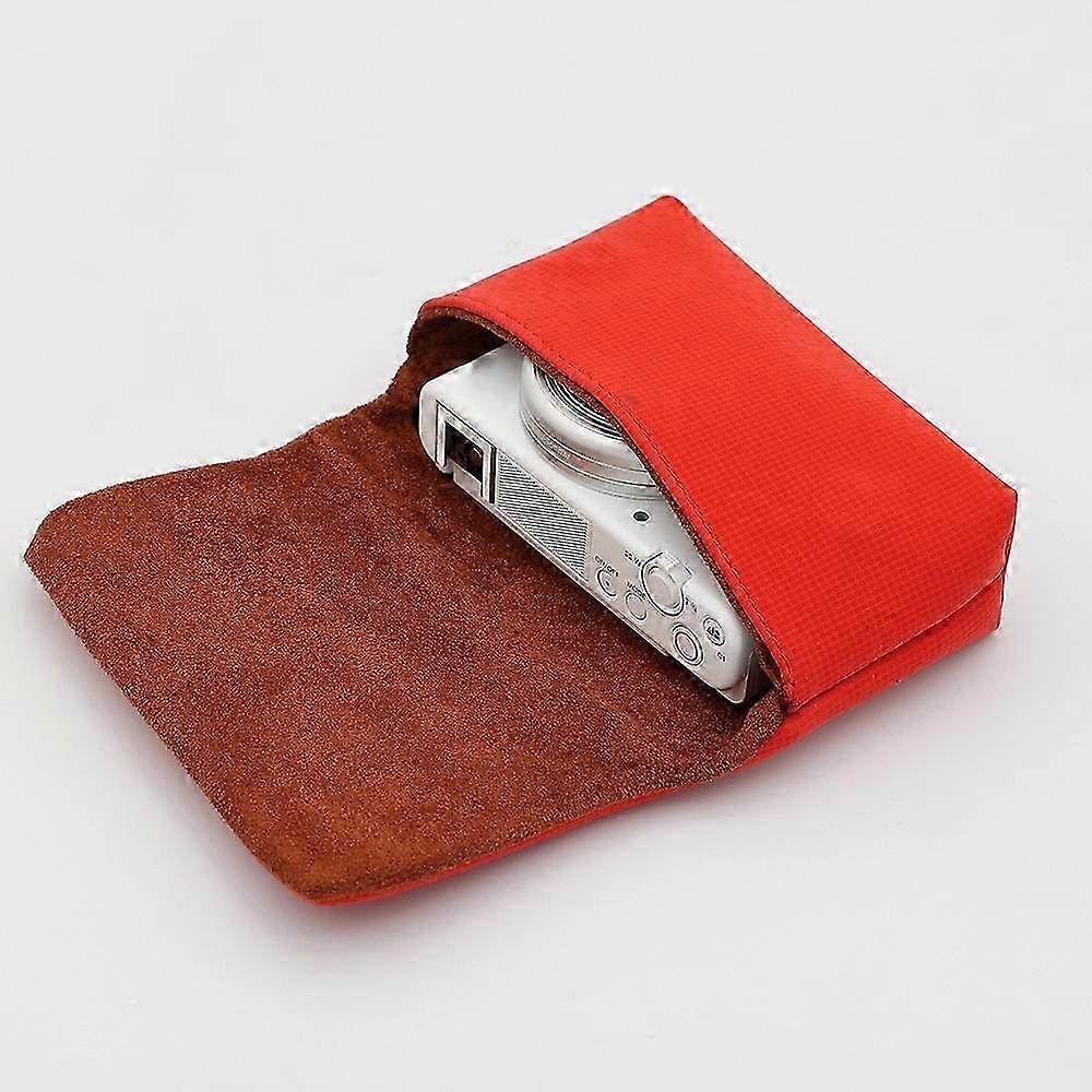 Camera Storage Bag Portable Camera Bag Case Storage for Sony ZV1 ZVE10 LX10Red SZRH A-F