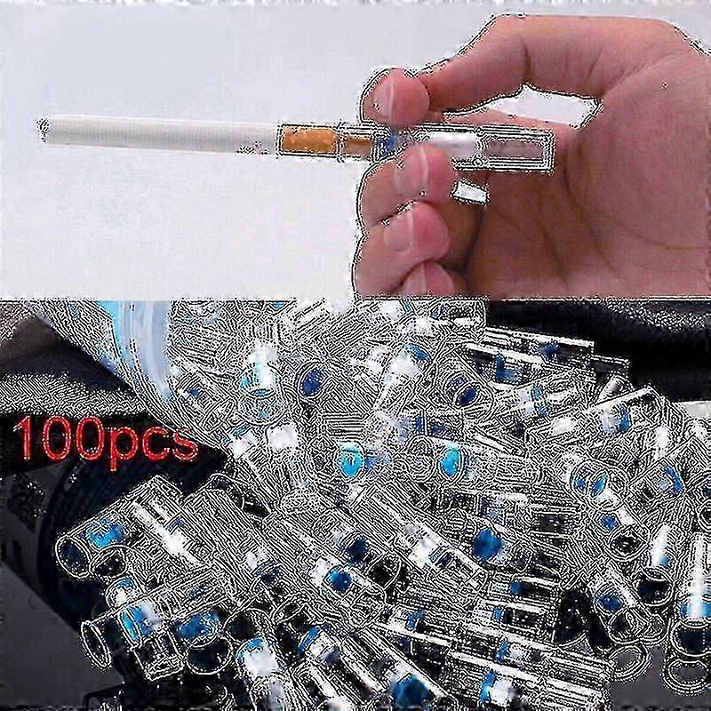 Filter Cleaning Smoking Reduce Filtration Cigarette Disposable Tar 100/200x(EPB17)