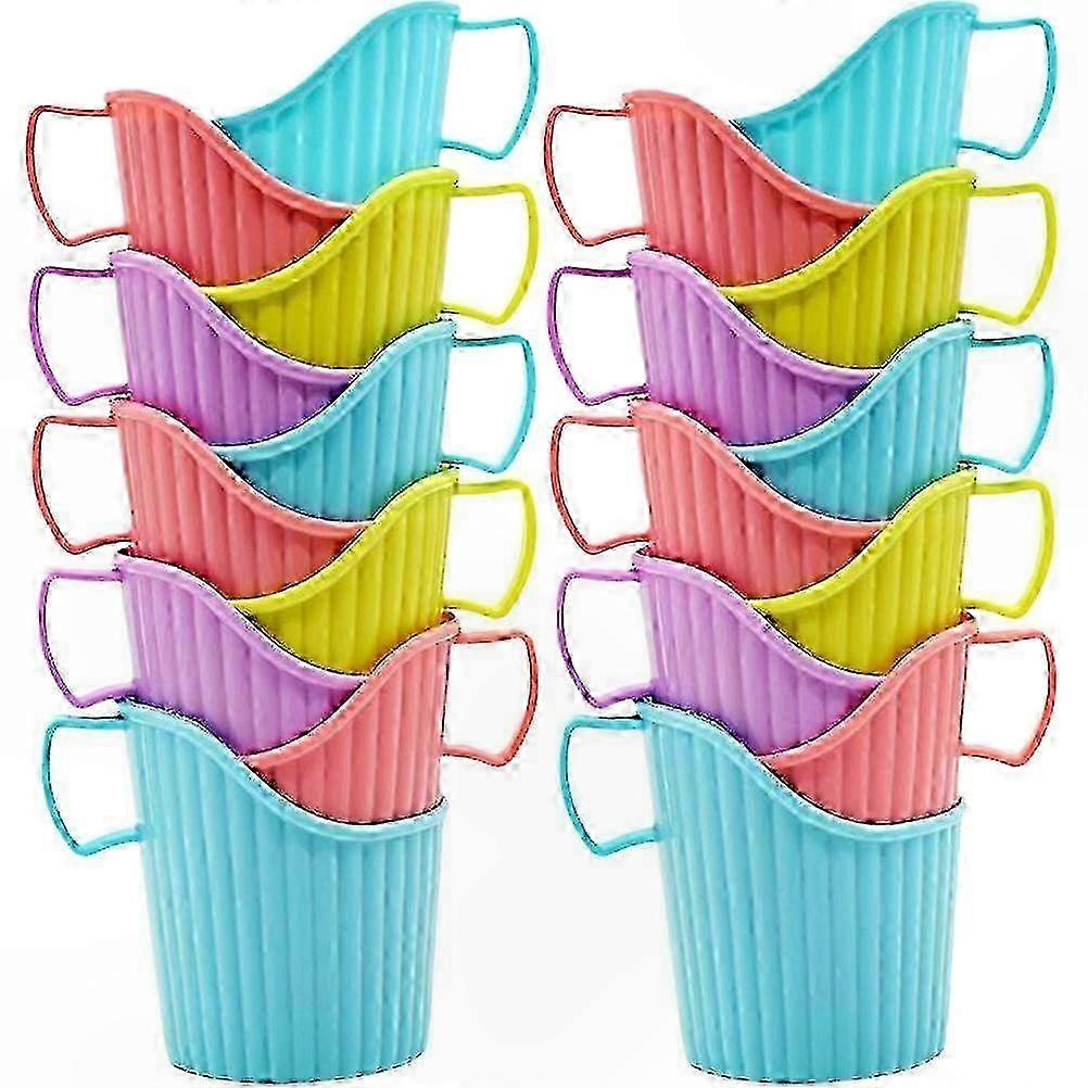 20-Pack Reusable Cup Holders for Hot Beverages, Assorted Colors