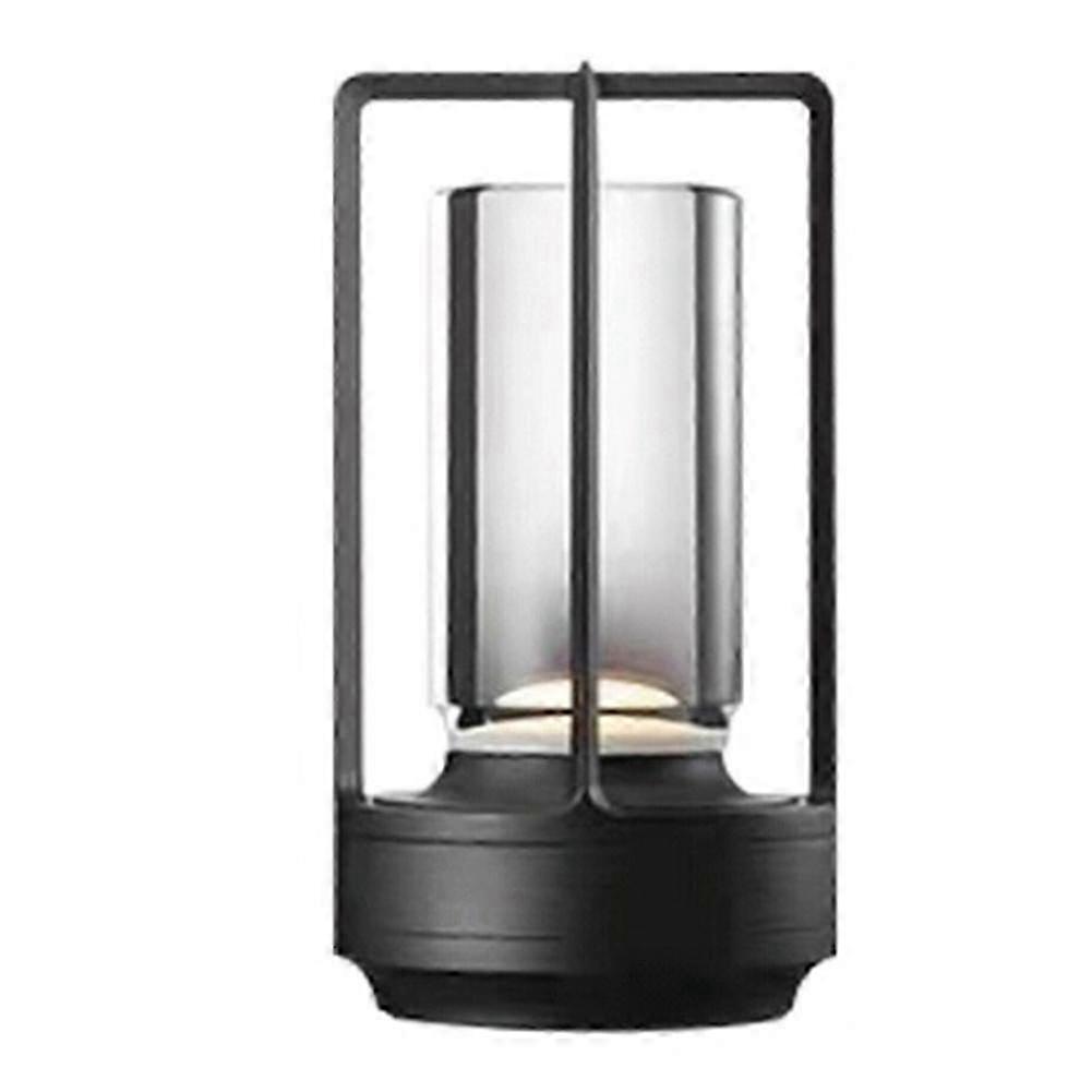 Wireless Charging Table Lamp, Metal Waterproof Dimmable Model, Suitable for Restaurants and Bars