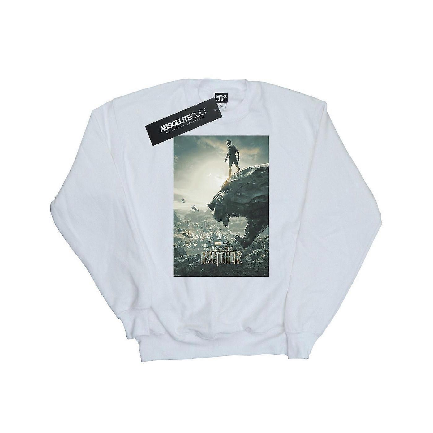 Marvel Dames/Dames Black Panther Poster Sweatshirt