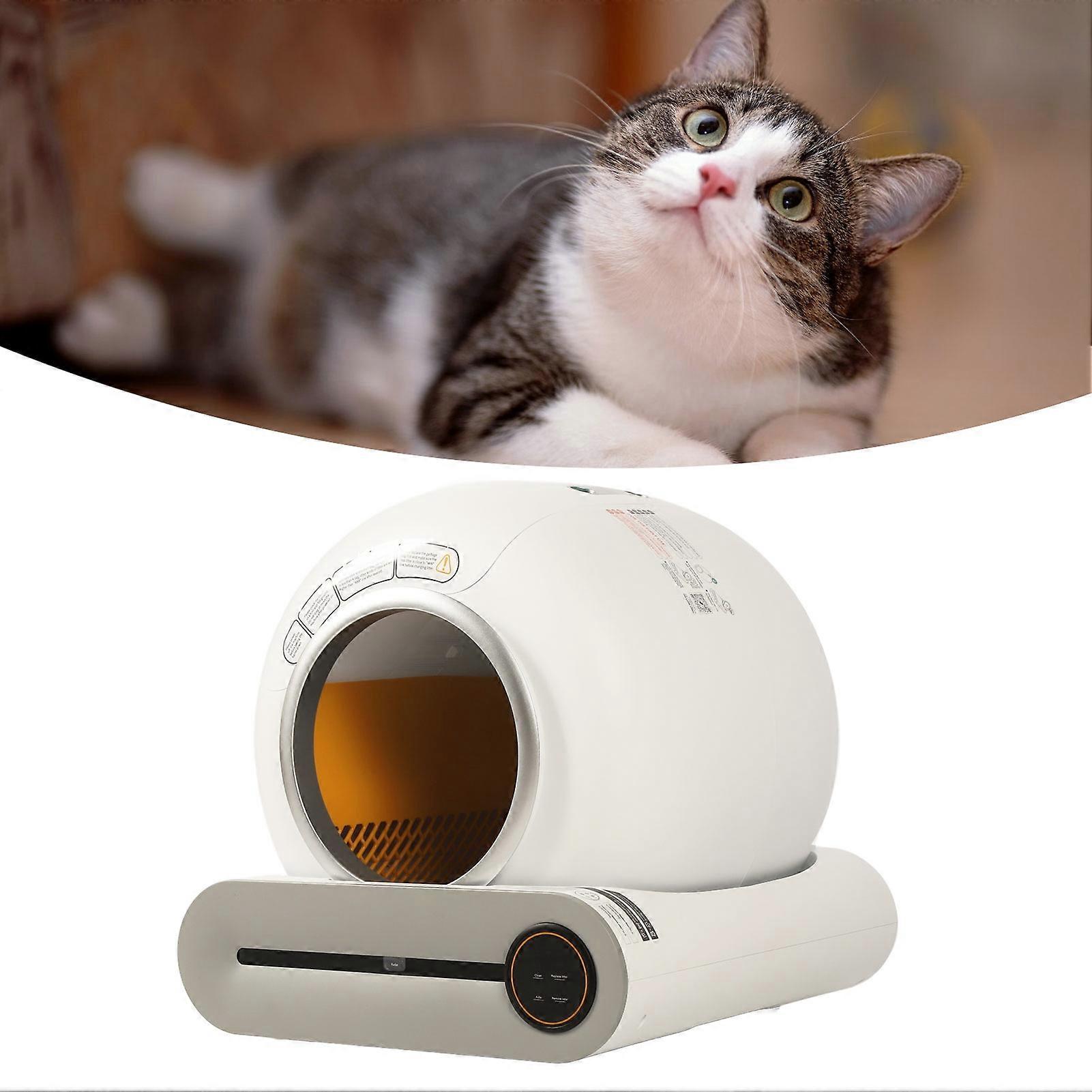 Automatic Cat Litter Box 9L Capacity 480x520x505mm WiFi App Control