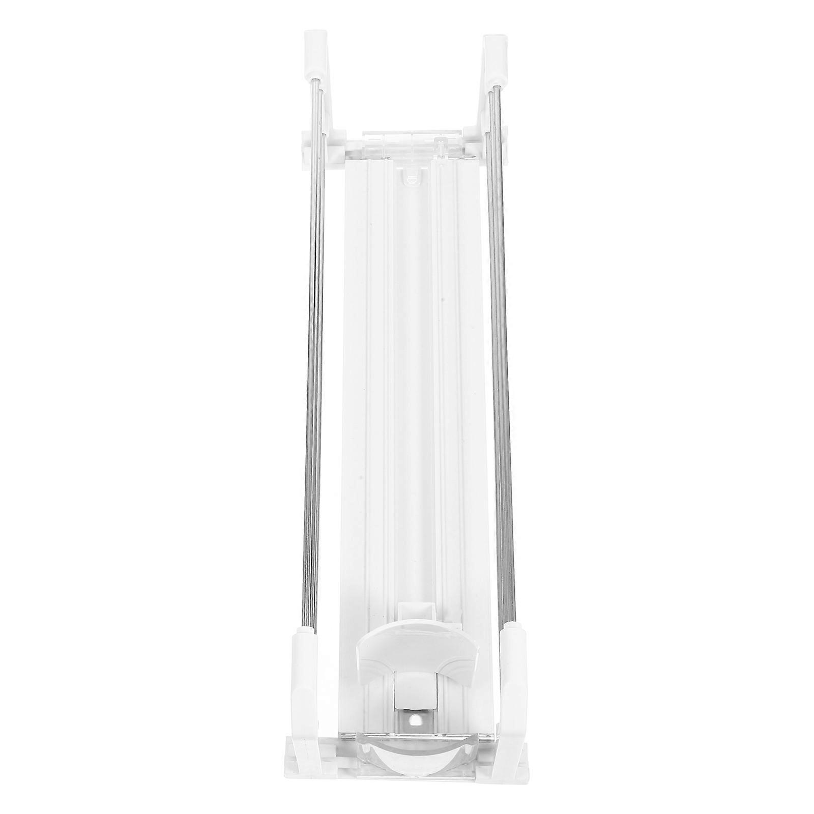 Fridge Beverage Organizer Soda Dispenser Rectangular Simple Structure Plastic Organizing Drinks Freezer 2 Sets