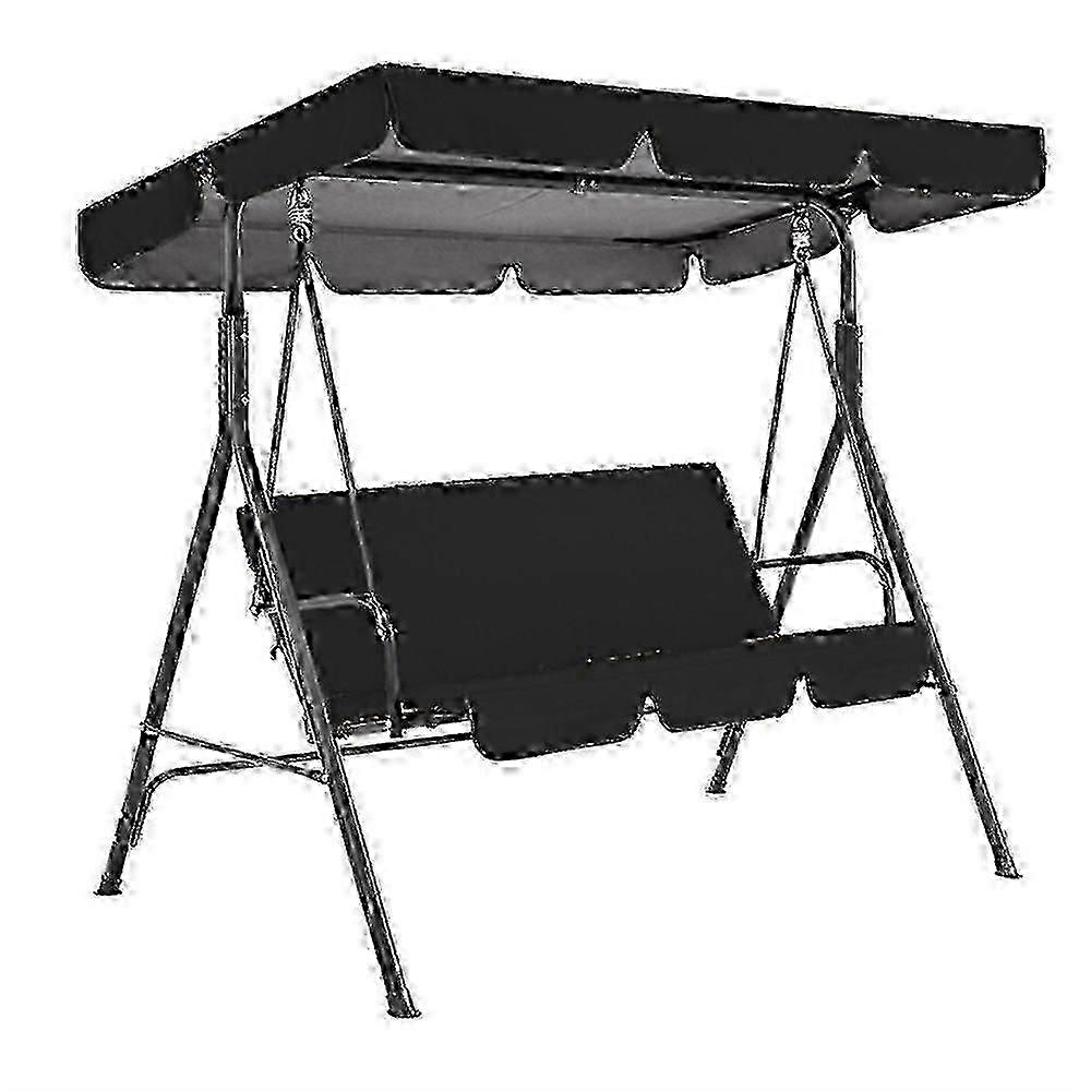 Weather-Resistant Garden Swing Chair with Adjustable Canopy, Perfect for Relaxing in UK Outdoor Spaces