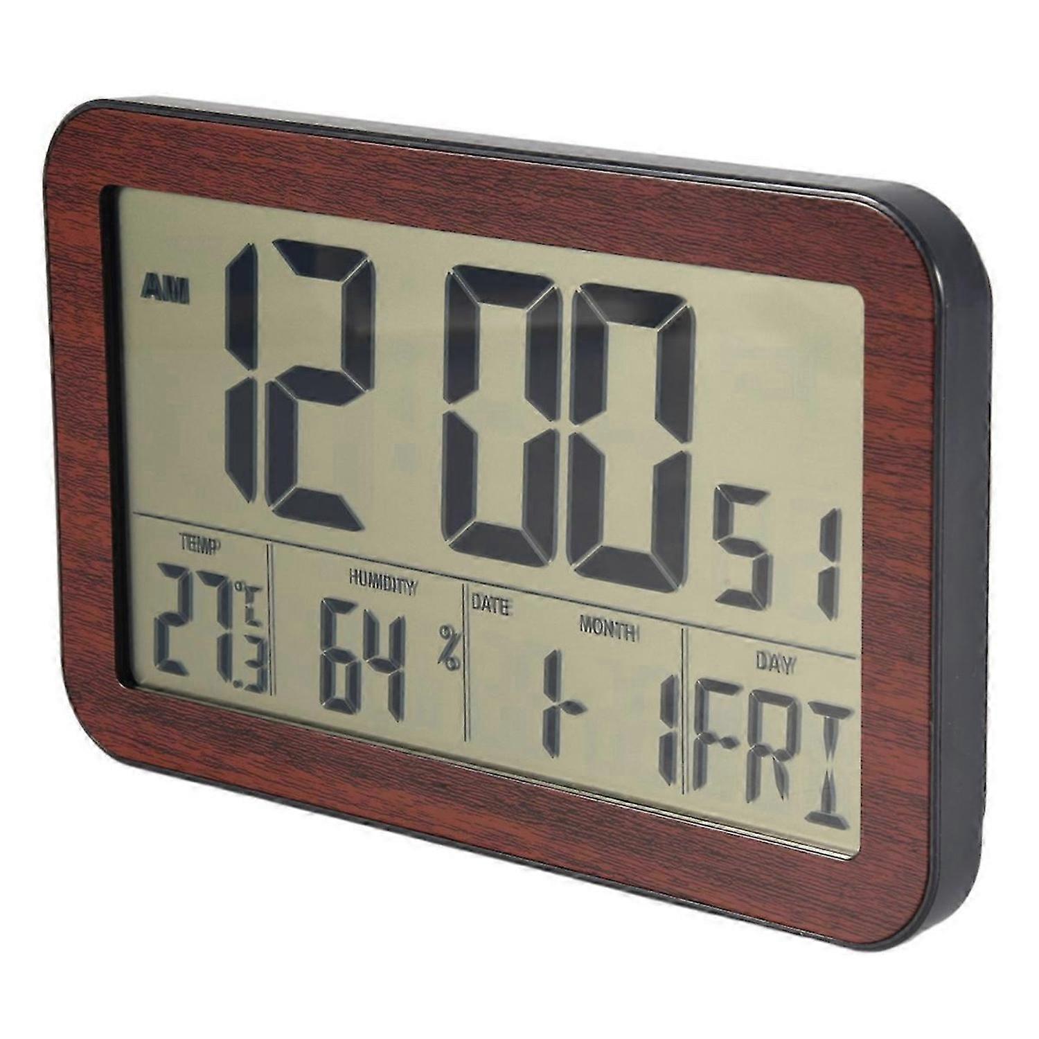 Large Screen Digital Wall Clock Home Electronic Wall Clock B