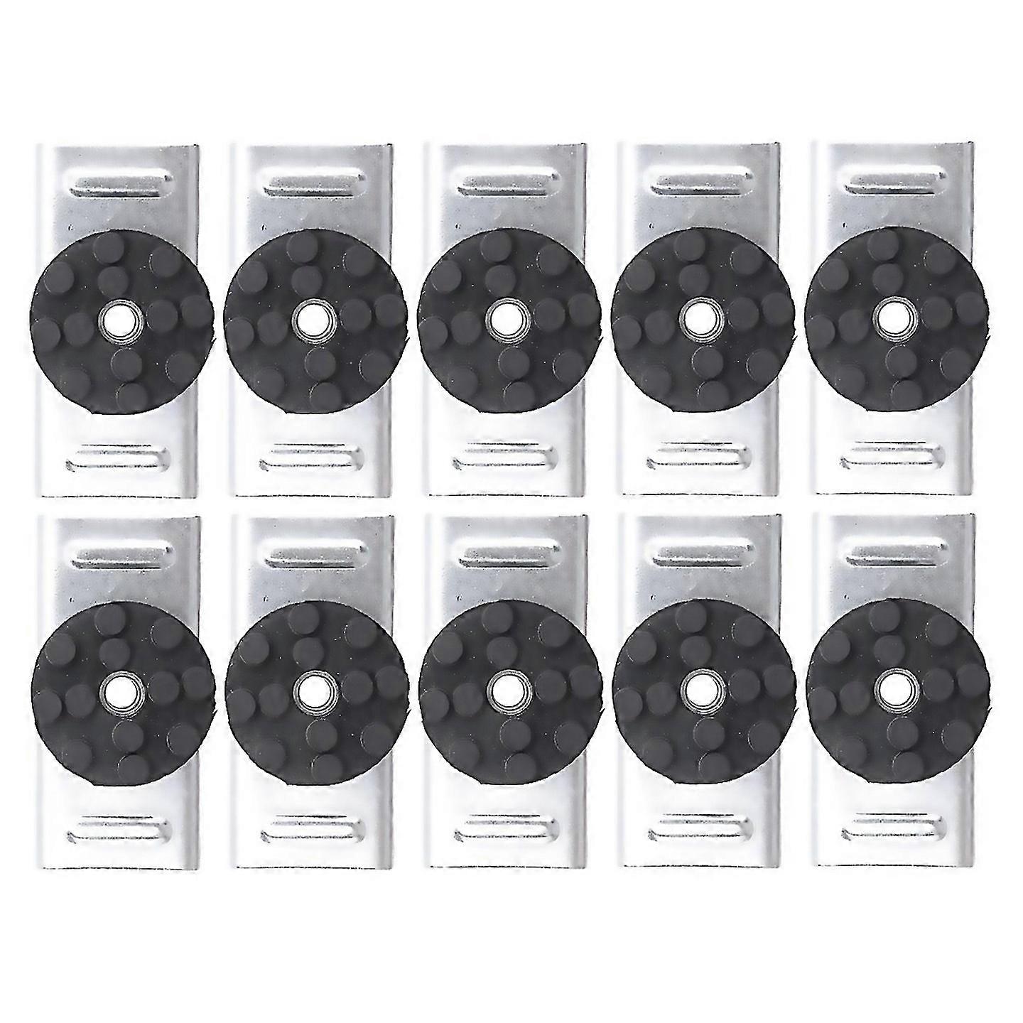 For 10 Pack Soundproofing Mounting Clip Sound Isolation Clips For Recording Studio Acoustical Equipm