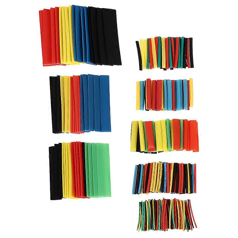 Heat Shrink Tubing Tube for Wires Polyolefin Assorted Retardant Cable Joint Protection 656Pcs