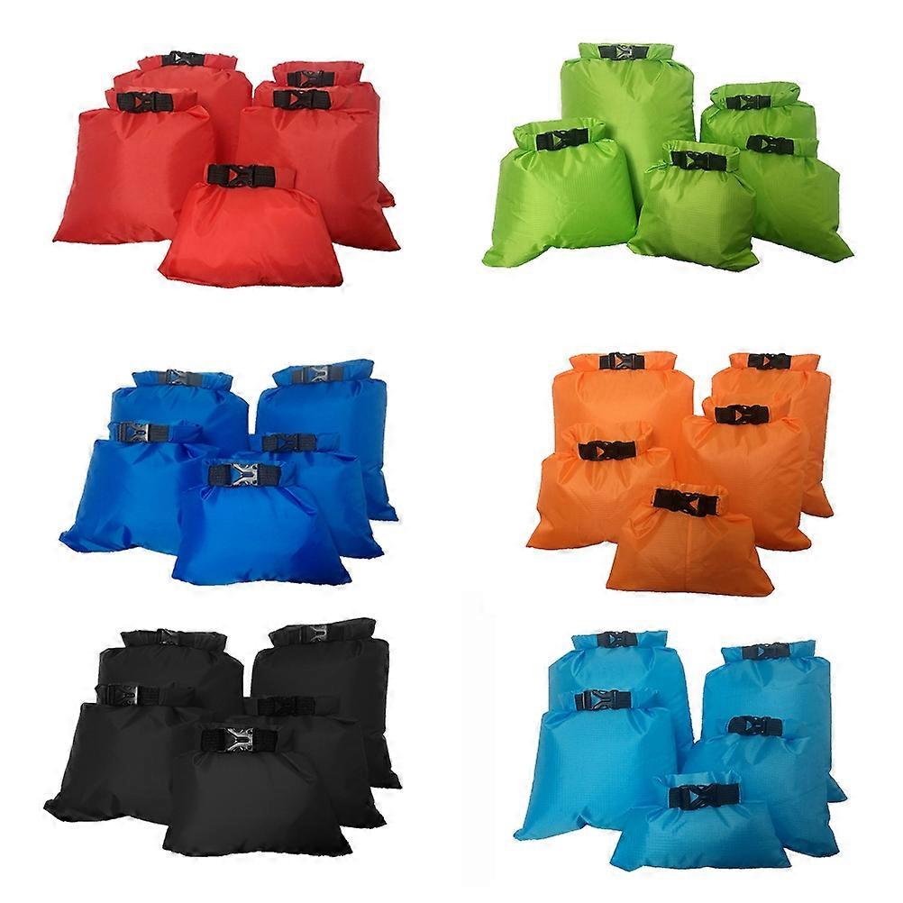 Drifting Waterproof Bag Multifunctional Rafting Bag with 5Pcs for Camping