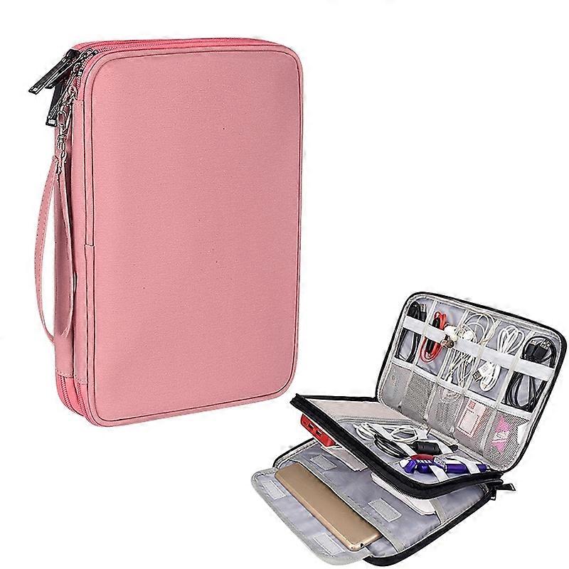 Digital Accessories Storage Bag, Size: S Size: S(Pink)