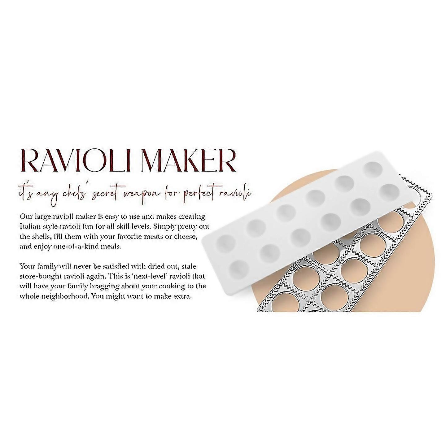For Ravioli Maker Mold Potsticker Meat Dumpling Maker