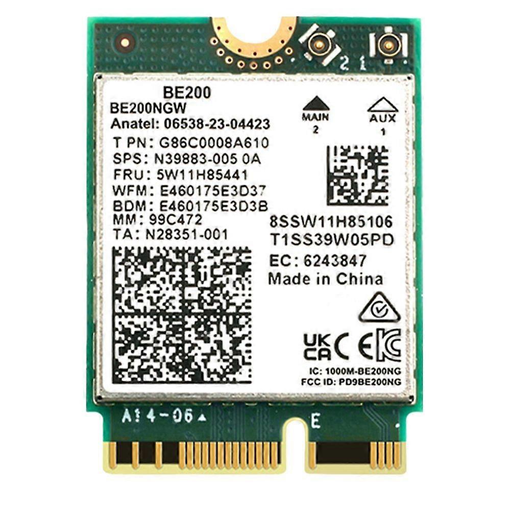 WiFi 6 Dualband 2974Mbps Wireless-Karte für AX200 M.2 Bluetooth 5.2 2,4G / 5Ghz AX200NGW Wi-Fi-Adapterantenne