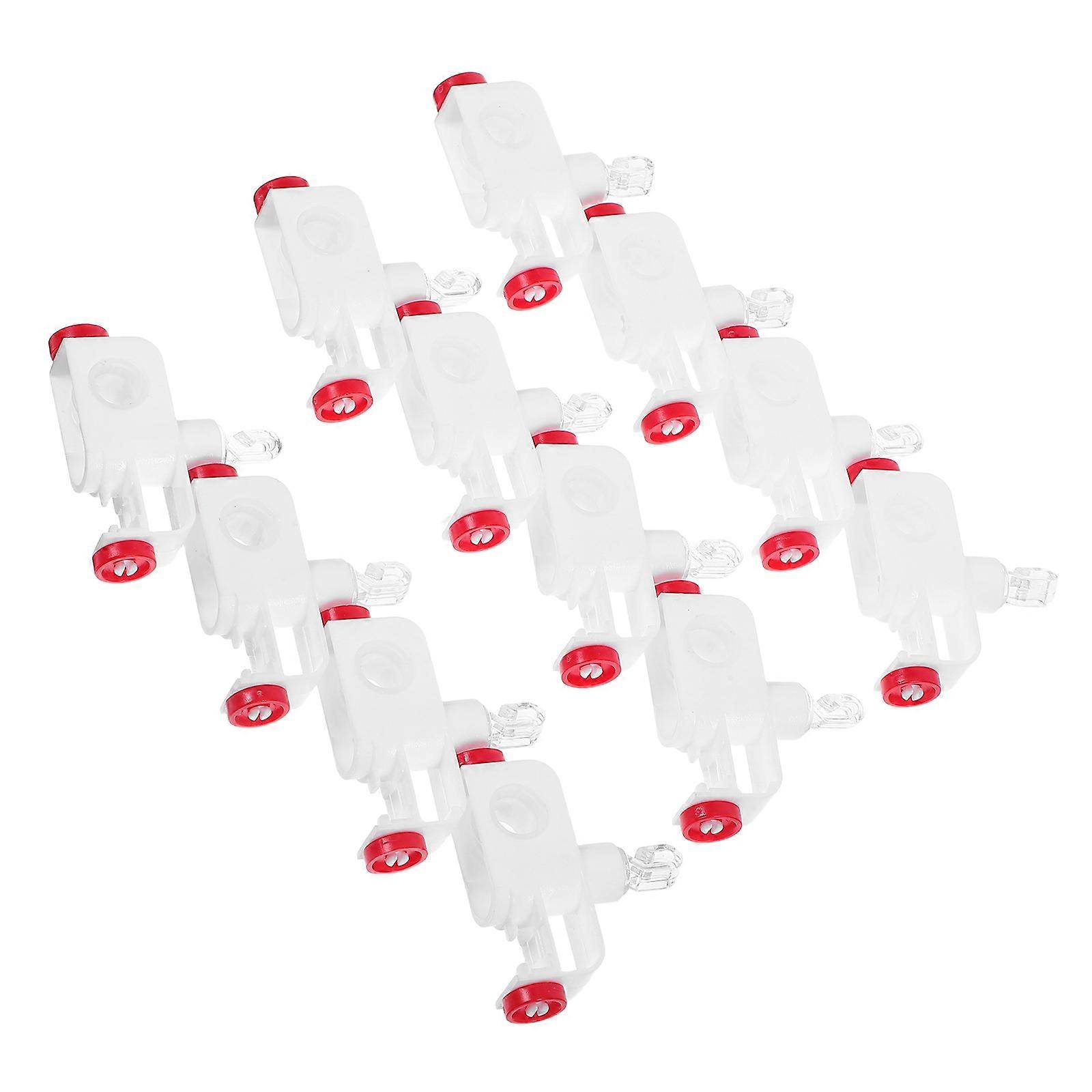 Curtain Track Glider Plastic Ceiling Roller for Silent Operation 60Pcs