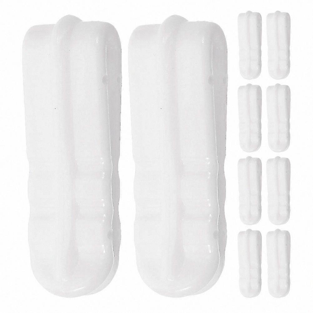 10pcs Versatile Vacuum Sealer Bag Clips Easy-to-use Zipper Bag Zipper Compression Packing Bag Clips Packing Compression Bag Clips