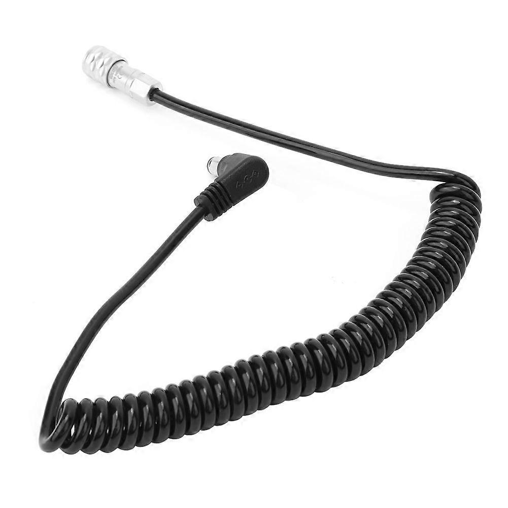 DC to 4K 2Pin Spring Power Cable for Blackmagic Pocket 4k Camera Replacement Accessory