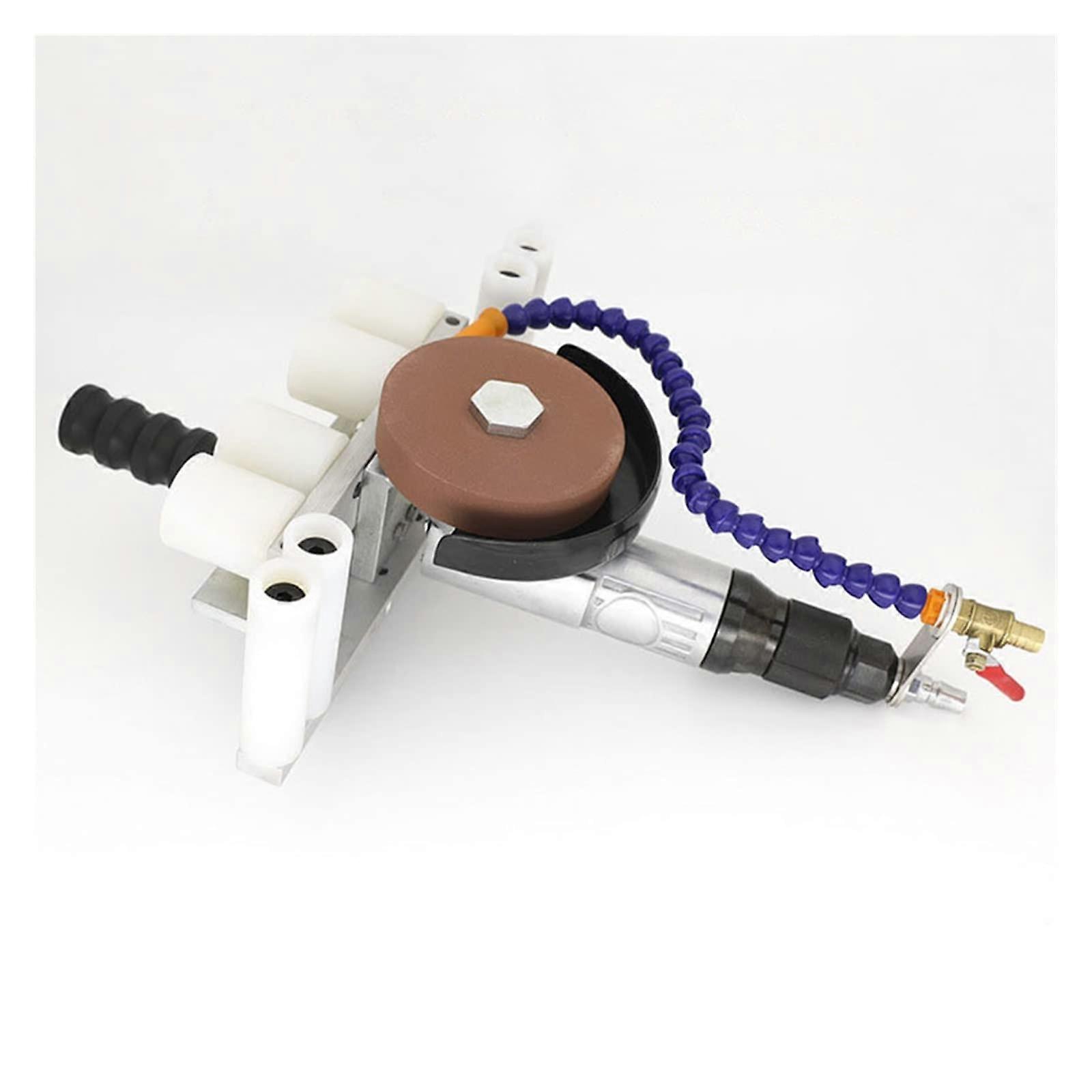 Pneumatic Edging Machine For Glass, Stone, Ceramics Straight Edge, Corner Rounding, Edge Grinding, 8mm Type