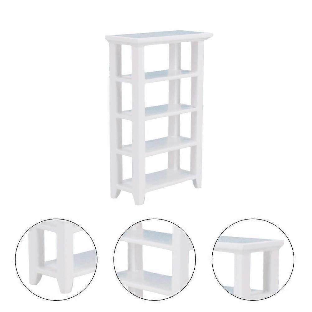 Mini Furniture Mini Commodity Shelf for Decoration 1Pcs Durable Wooden Model