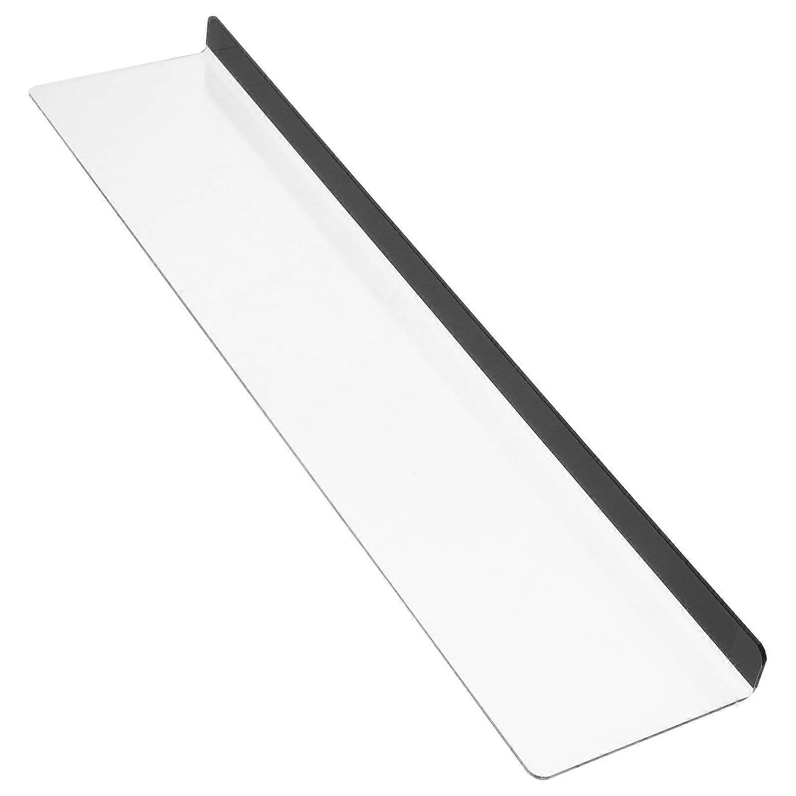 Monitor Memo Board for Desk Organization Acrylic 2Pcs Message Holder