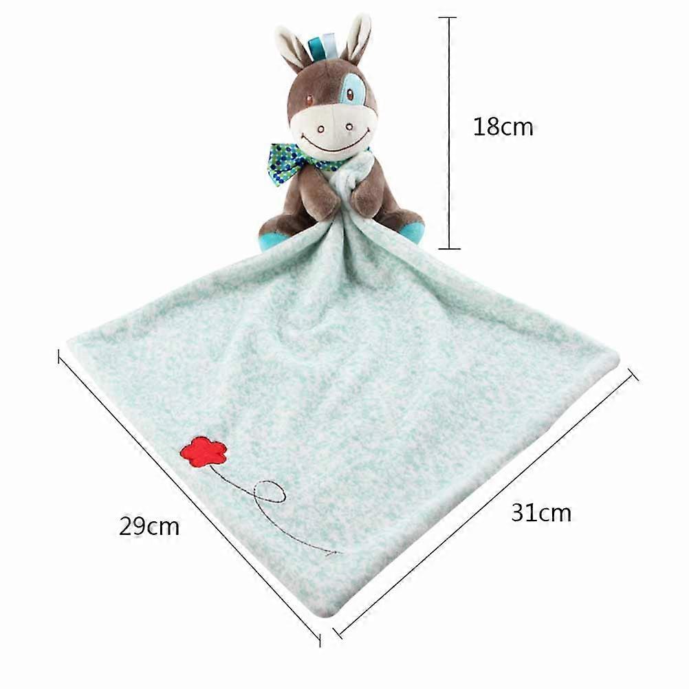 Baby Appease Towel Cotton Bib for Feeding Newborn 2Pcs Animal Pattern