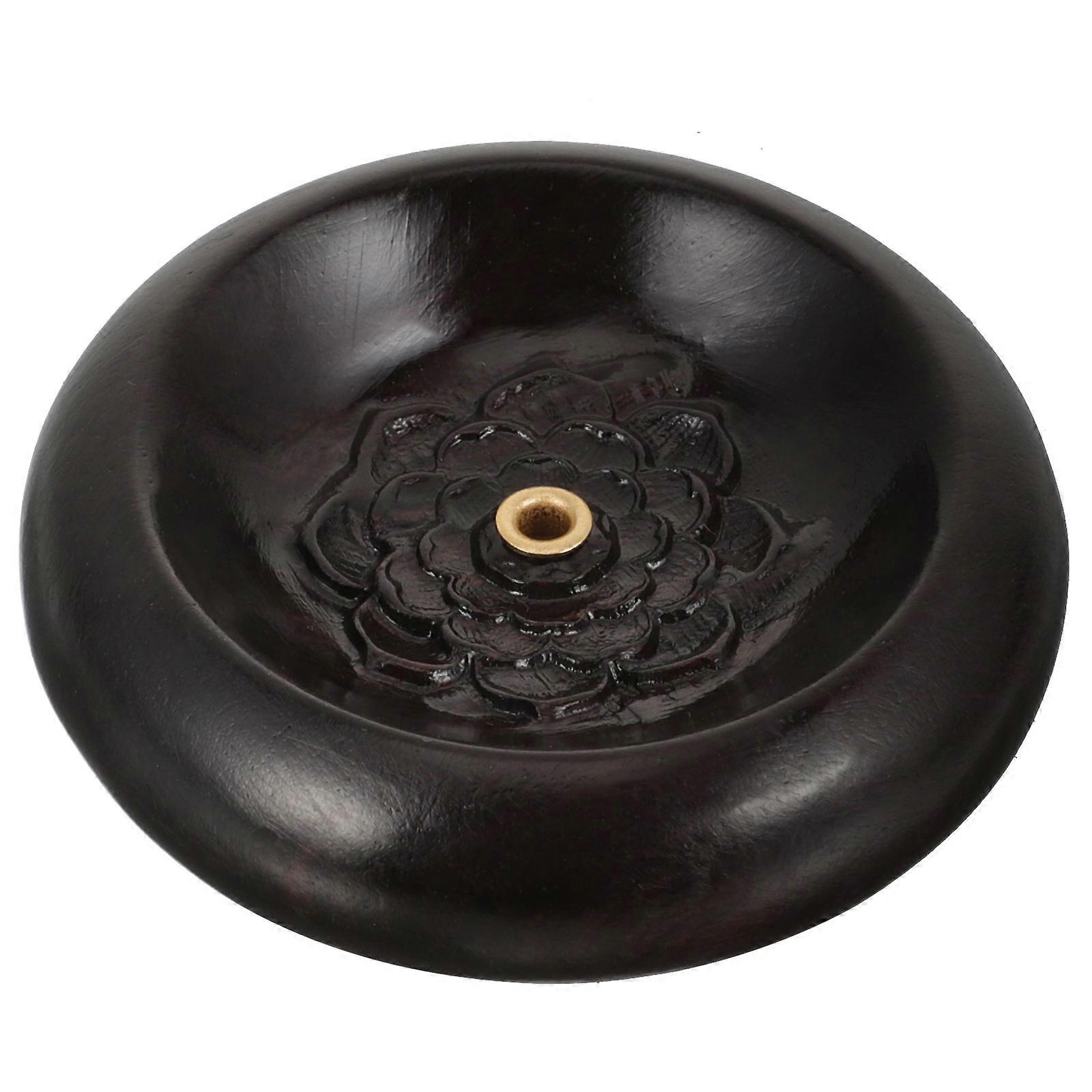 Retro Style Incense Burner Wooden Holder for Incense Sticks 3Pcs Set