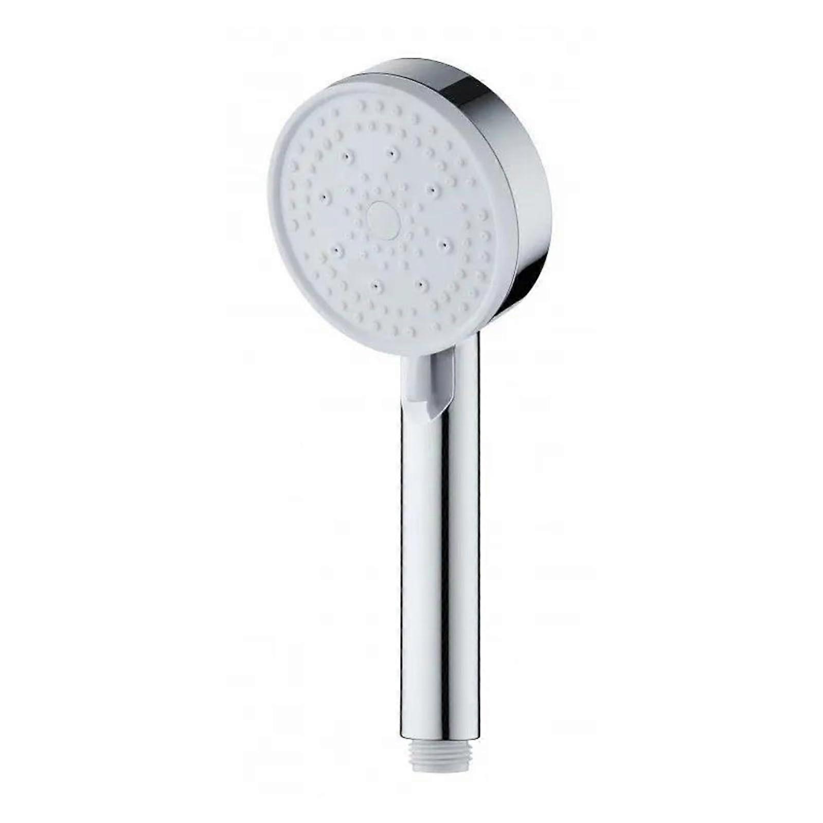 5 Mode Pressure Boost Shower Head Multifunction Adjustable Large Water Yield Silver Shower Nozzle