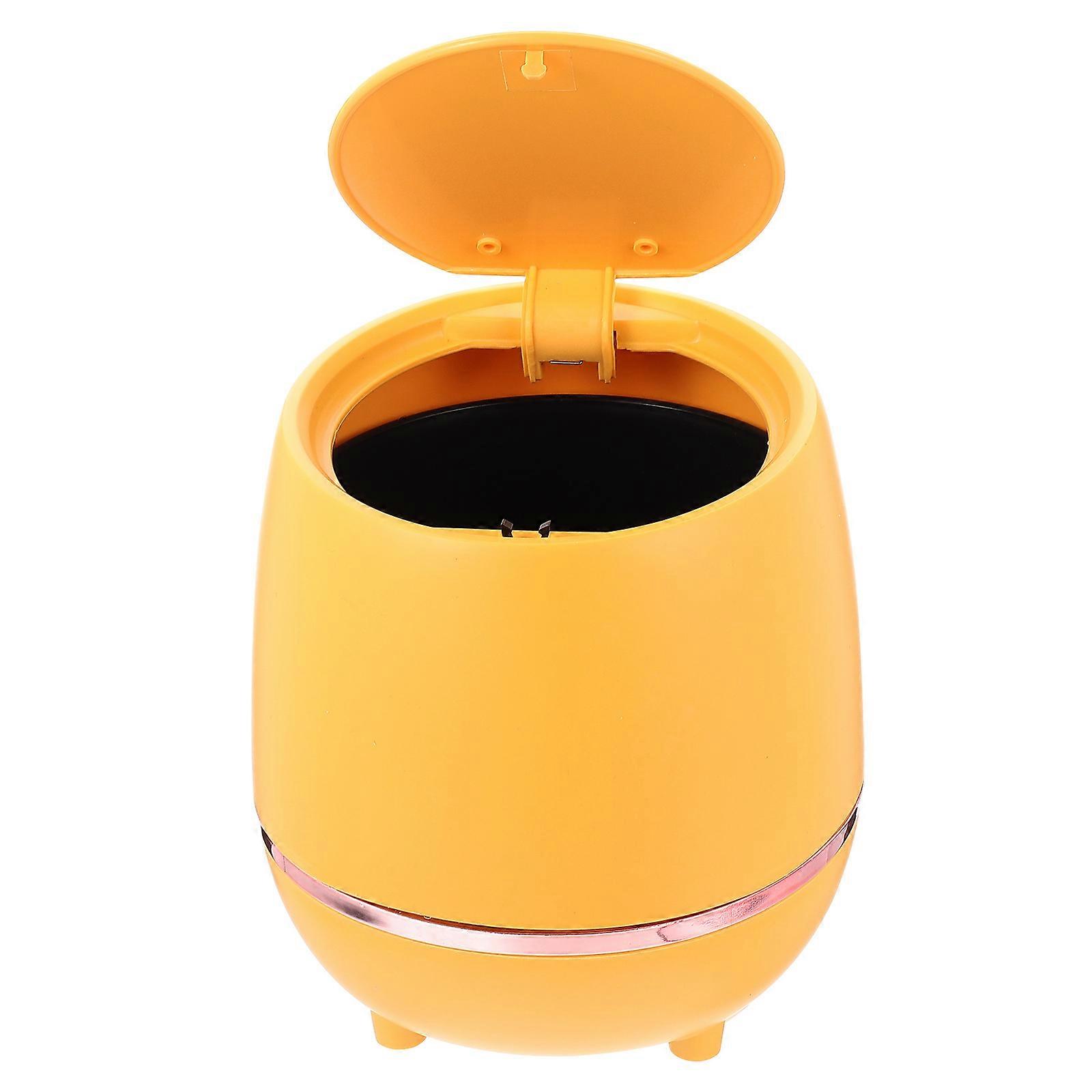 Household Trash Bin Wear-Resistant Garbage Can Convenient Trash Bucket 2Pcs