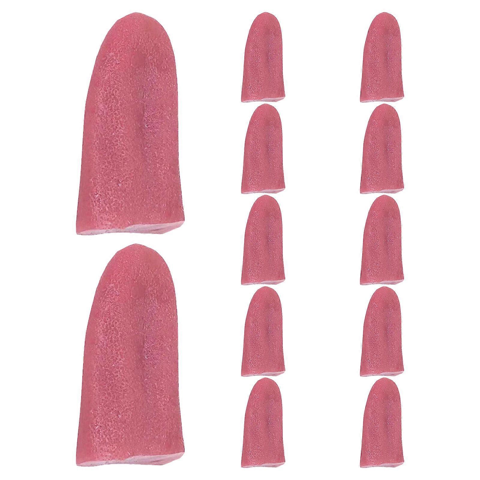 Realistic Tongue Props For Cosplay Accessory During April Fools' Day 24 Pcs Festival Prank Toys