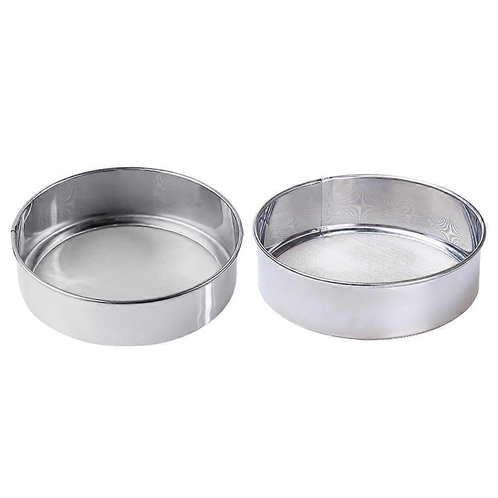 Cake Baking Filter Stainless Steel for Sifting 6Pcs Kitchen Tools